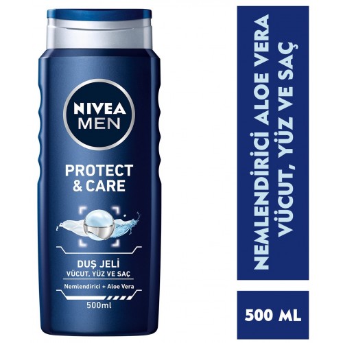 Nivea Men Protect Care Erkek Duş Jeli 500 ml