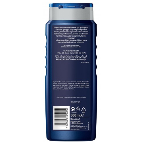 Nivea Men Protect Care Erkek Duş Jeli 500 ml