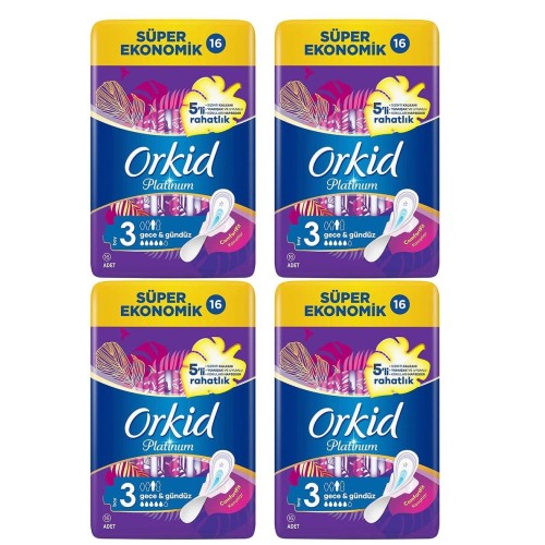 Orkid Platinum Gece Cesaret Paketi 32'li x 2 Adet