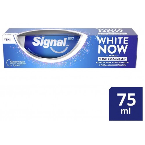Signal White Now Instantly Anında Beyazlık Diş Macunu 75 ml