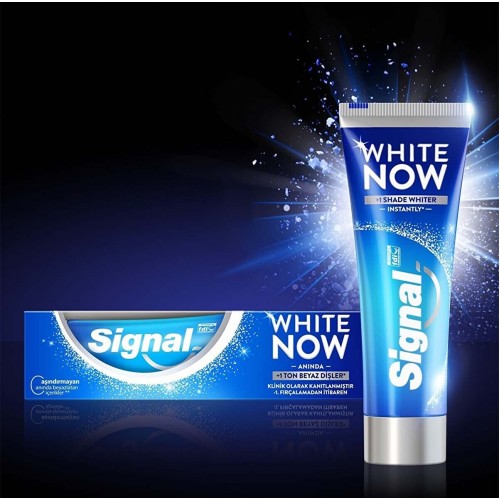 Signal White Now Instantly Anında Beyazlık Diş Macunu 75 ml x 2 Adet