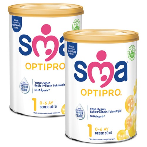 SMA 1 Optipro Probiyotik Bebek Sütü 800 gr x 2 Adet