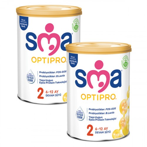 SMA 2 Optipro Probiyotik Devam Sütü 800 gr x 2 Adet