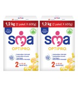 SMA Optipro Probiyotik 2 6-12 Ay Bebek Sütü 1200 gr x 2 Adet