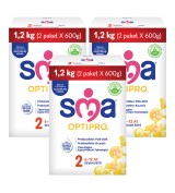 SMA Optipro Probiyotik 2 6-12 Ay Bebek Sütü 1200 gr x 3 Adet