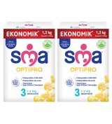 SMA Optipro Probiyotik 3 1- 3 Yaş Devam Sütü 1200 gr x 2 Adet