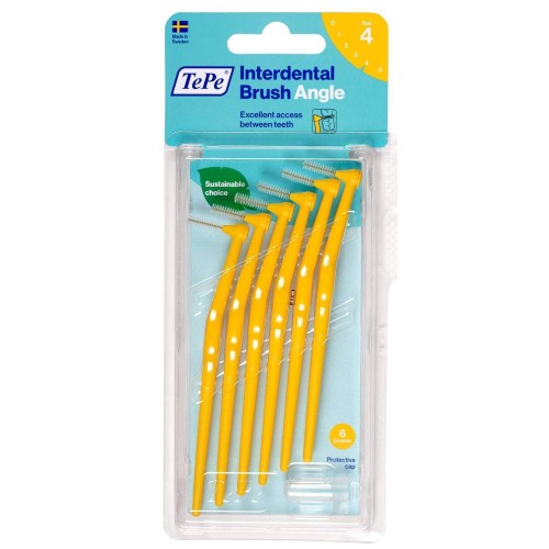 Tepe Angel Arayüz Fırçası Sarı 0.7 mm 6 lı