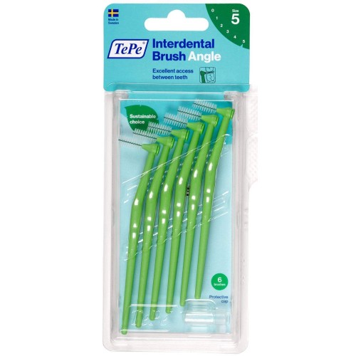 Tepe Angel Arayüz Fırçası Yeşil 0.8 mm 6 lı