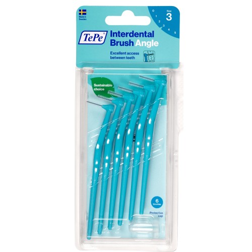 Tepe Angle Arayüz Fırçası Mavi 0.6 mm 6 lı