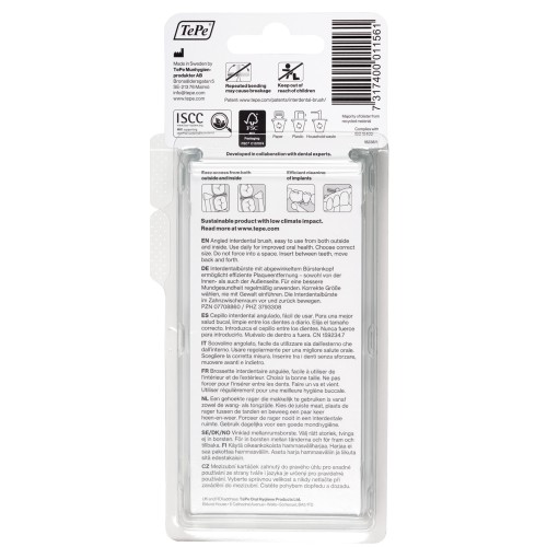 Tepe Angle Arayüz Fırçası Mavi 0.6 mm 6 lı