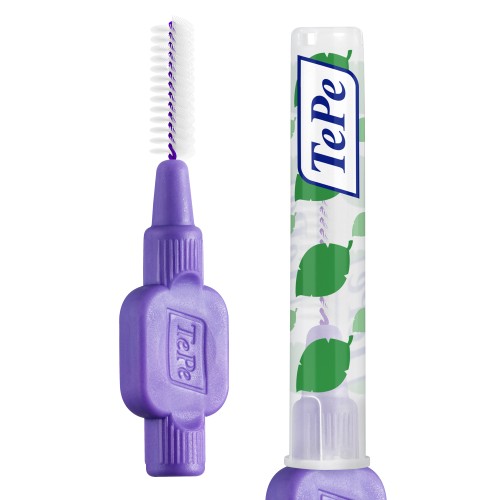 Tepe Blister Arayüz Fırçası 1.1 mm Mor 6 lı