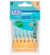 Tepe Blister Extra Soft Arayüz Fırçası 0.45 Mm Turuncu 6 lı