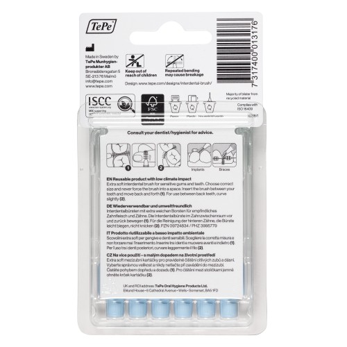 Tepe Blister X Soft 0.6 mm Mavi 6 lı Tepe Blister X Soft 0.6 mm Mavi 6 lı