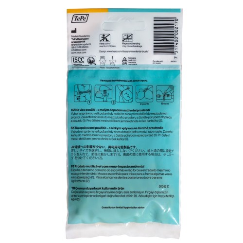 Tepe Interdental Brush Arayüz Fırçası Sarı 0.7 mm 8 li