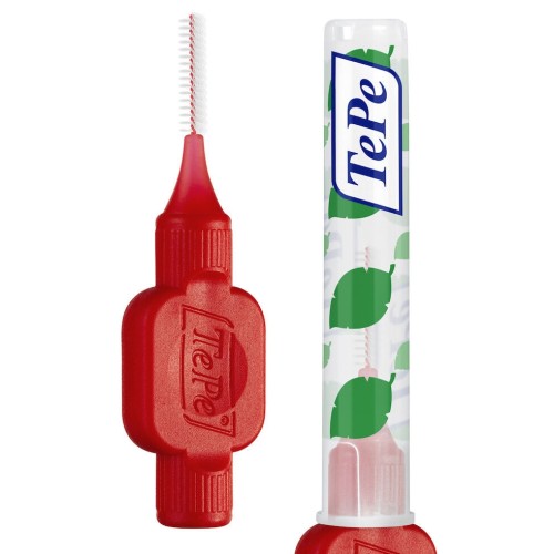 Tepe Interdental Brush Arayüz Fırçası Kırmızı 0.5 mm 8 li Tepe Interdental Brush Arayüz Fırçası Kırmızı 0.5 mm 8 li