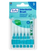 Tepe Interdental Brush Arayüz Fırçası Mavi 0.6 mm 6 lı