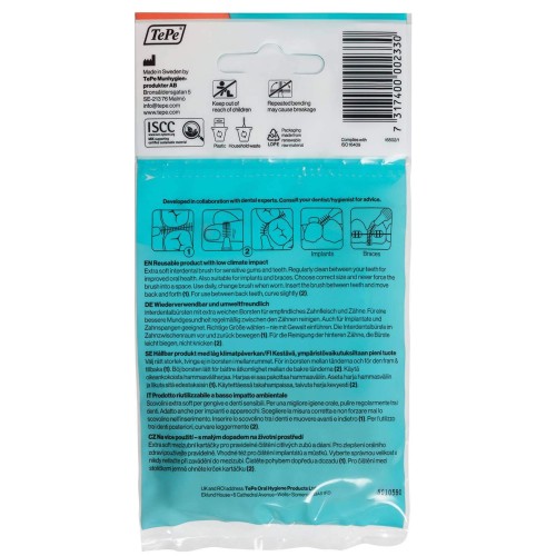 Tepe Interdental Brush Extra X Soft Arayüz Fırçası Kırmızı 0.5 mm 8 li