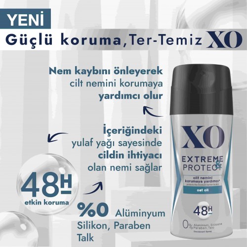 Xo Extreme & Protect Men Deodorant 150 ml