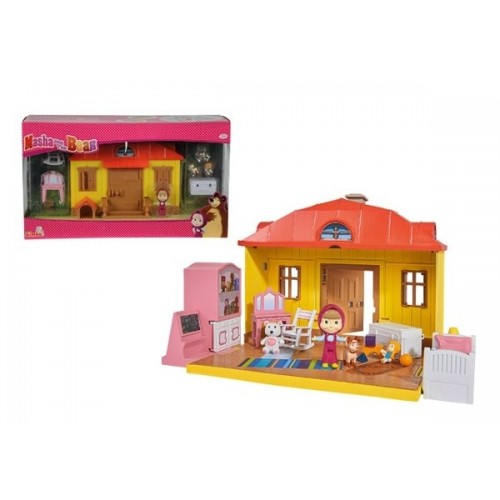 Maşa ile Koca Ayının Evi Aksesuarlı 01632