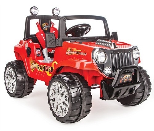 Pilsan Ranger Akülü Araba 12 Volt (Uzaktan Kumandalı) Kırmızı 05 107