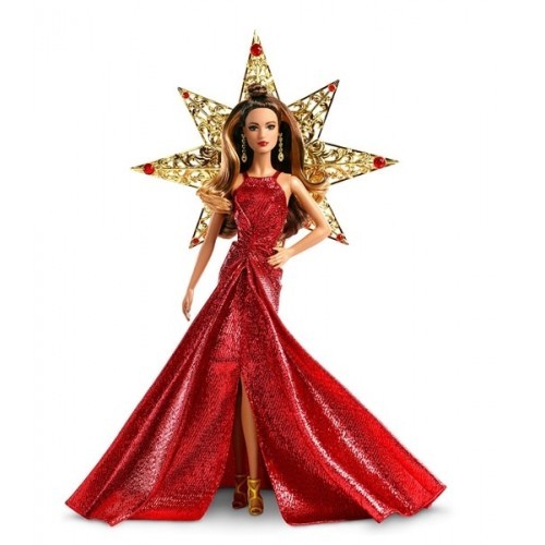 Barbie 2017 Mutlu Yıllar Bebeği Kumral Dyx41