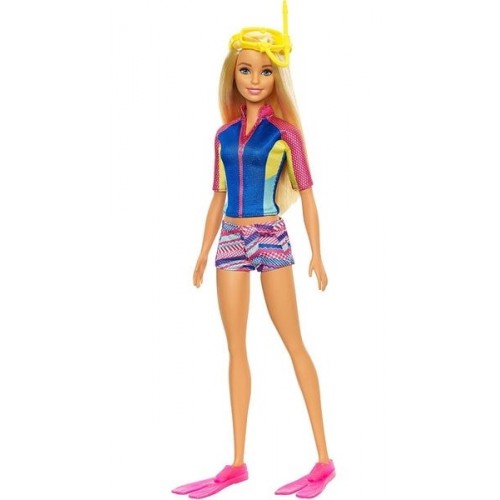 Barbie Sihirli Yunuslar Yüzücü Bebek Fbd73