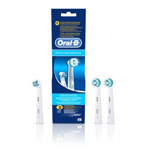Oral-B Ortodontik Diş Fırçası Yedeği 3'lü Paket