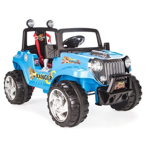 Pilsan Ranger Akülü Araba 12 Volt (Uzaktan Kumandalı) Mavi 05 107