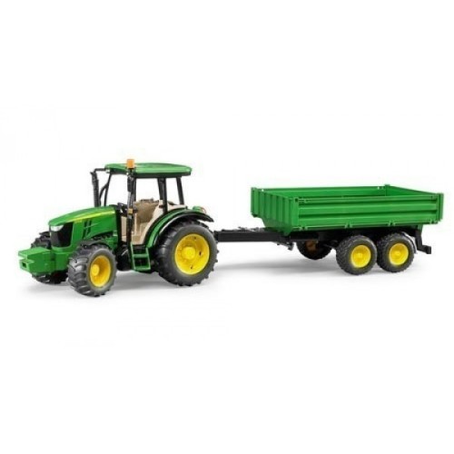 Bruder John Deere 5115M Traktör Ve Römork BR02108
