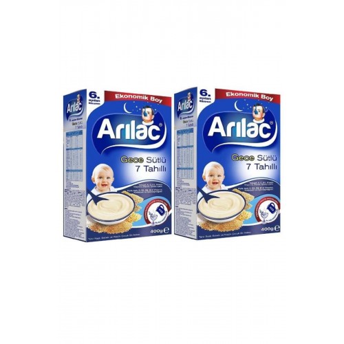 Arılac Instant Ek Gıda 7 Tahıllı Gece 400 gr x 2 Adet