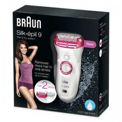 Braun Silk Epil 9 Epilatör 9521 Islak ve Kuru