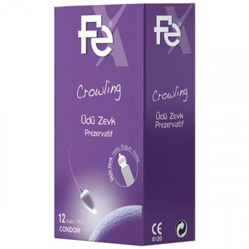 Fe Crowling Üçlü Zevk Prezervatif 12 li