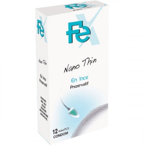 Fe Nano Thin En İnce Prezervatif 12 li