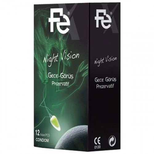 Fe Nigh Vision Gece Görüş Prezervatif 12 li