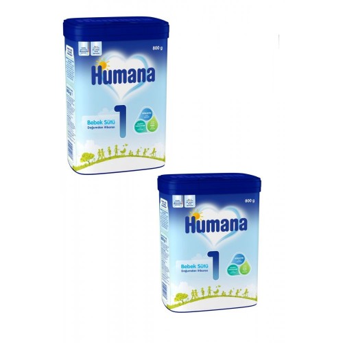 Humana 1 Bebek Sütü 800 gr x 2 Adet