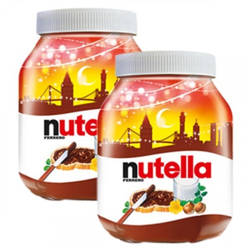 Nutella Ramazan Kakaolu Fındık Kreması 825 gr x 2 Adet