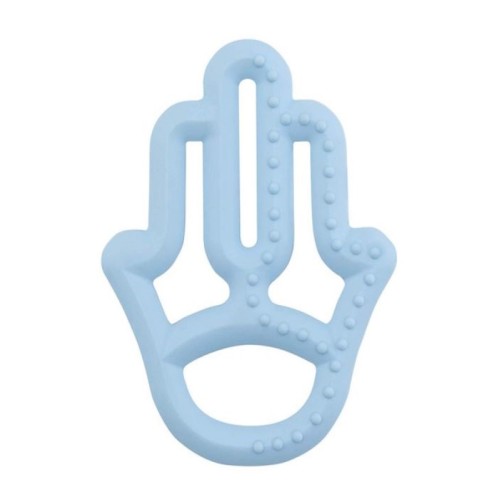 Oioi Silikon Annenin Eli Diş Kaşıyıcı - Mavi
