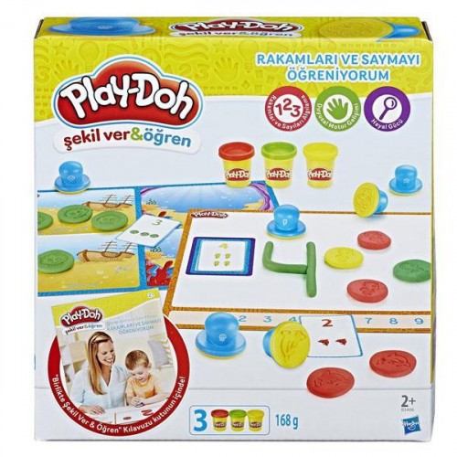 Play-Doh Rakamları Ve Saymayı Öğreniyorum B3406
