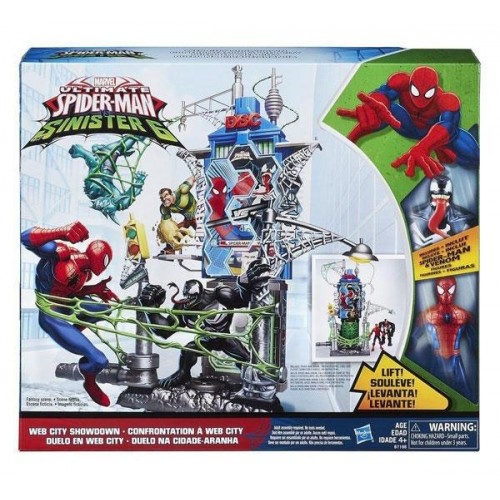 Spiderman Web City Dev Oyun Seti B7198