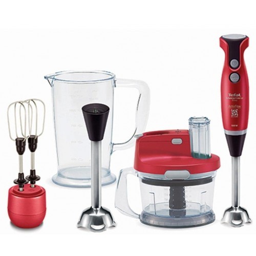 Tefal Kırmızı Masterblend Activflow Pro 1000W Blender Seti