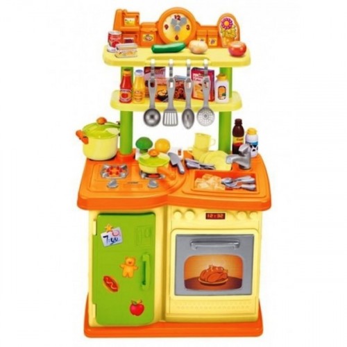 Vardem Oyuncak Masalı 30 Parça Mutfak Set (Fırın Ve Buzdolabı) 22920