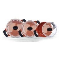 Thermoad | Sahan Seti | Graneu Serisi | 6 Parça | Red Diamond