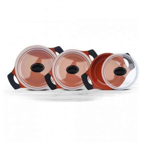 Thermoad | Sahan Seti | Graneu Serisi | 6 Parça | Red Diamond