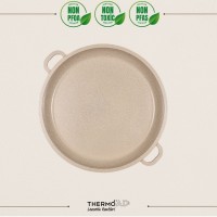 Thermoad | Gözleme Tavası | Kendinden Saplı | Vizon | 36cm