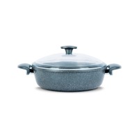 ThermoAD | Karnıyarık Tenceresi | Love Serisi | 22 Cm | Gri