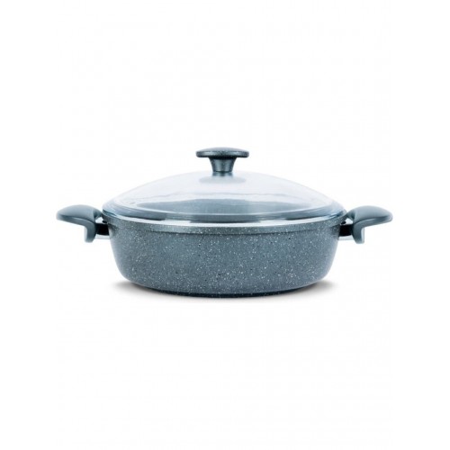 ThermoAD | Karnıyarık Tenceresi | Love Serisi | 30 Cm | Gri