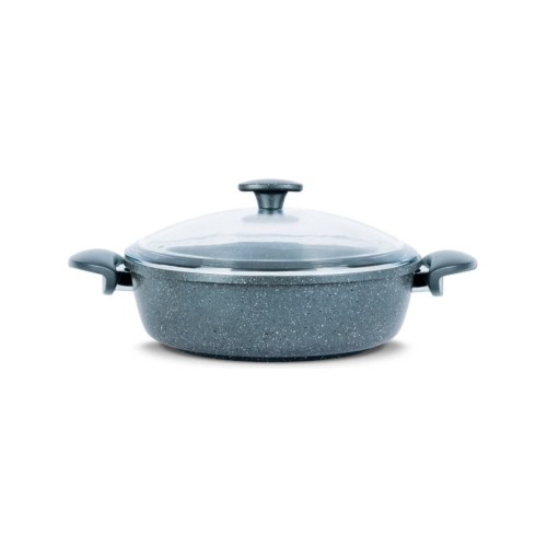 ThermoAD | Karnıyarık Tenceresi | Love Serisi | 32 Cm | Gri