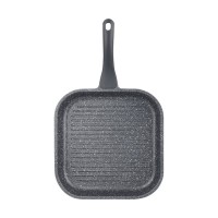 ThermoAD | Izgara Tavası | Kare | 28cm | Gri