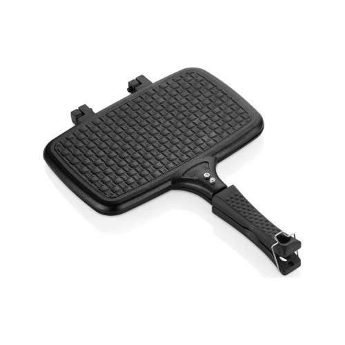 Amboss Vento Döküm Ocak Üstü El Tost Makinesi - Siyah