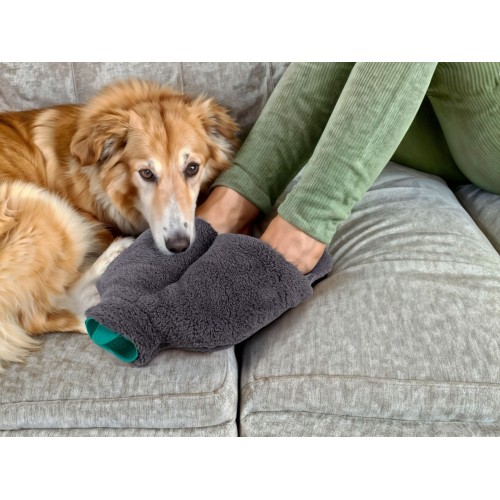 Sıcak Su Torbası Özel Tasarım Polar Kılıflı Ayak ve El Isıtıcı 